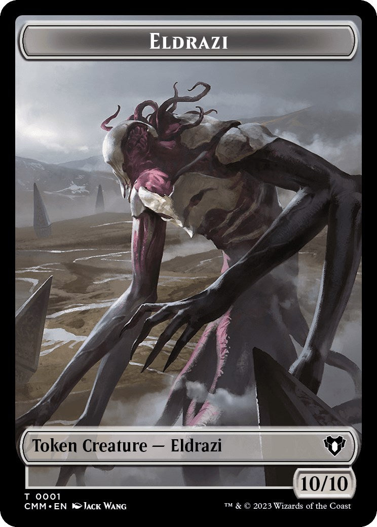 Eldrazi // Cat (0030) Double-Sided Token [Commander Masters Tokens] | North of Exile Games
