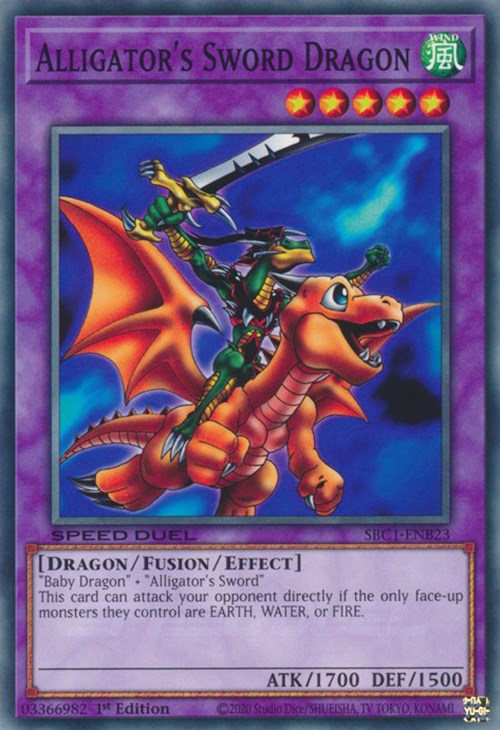 Alligator's Sword Dragon [SBC1-ENB23] Common | North of Exile Games