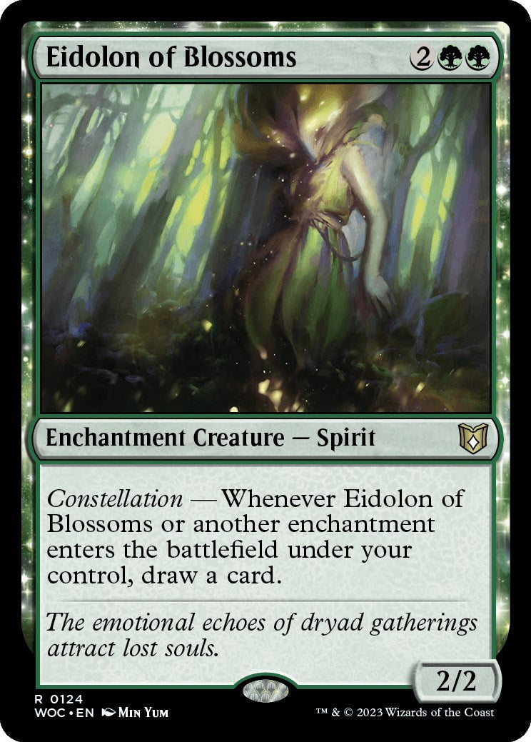 Eidolon of Blossoms [Wilds of Eldraine Commander] | North of Exile Games