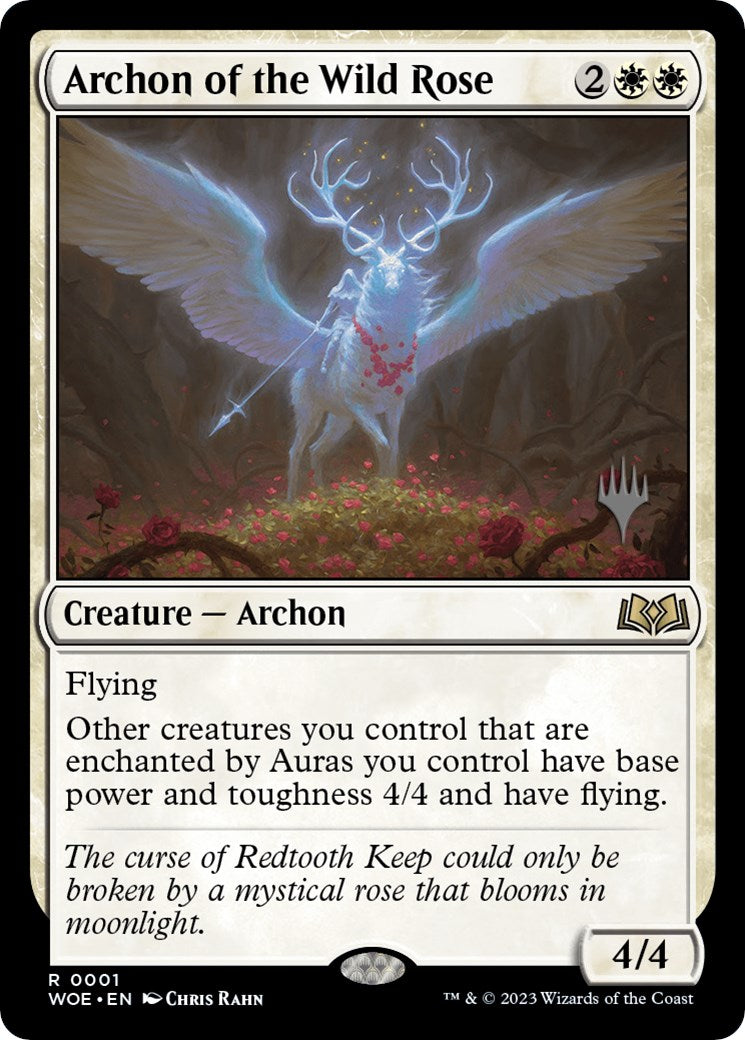 Archon of the Wild Rose (Promo Pack) [Wilds of Eldraine Promos] | North of Exile Games