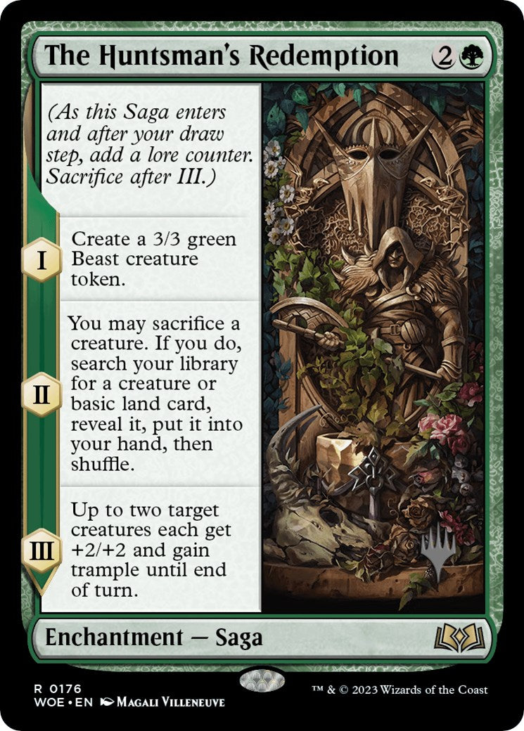 The Huntsman's Redemption (Promo Pack) [Wilds of Eldraine Promos] | North of Exile Games