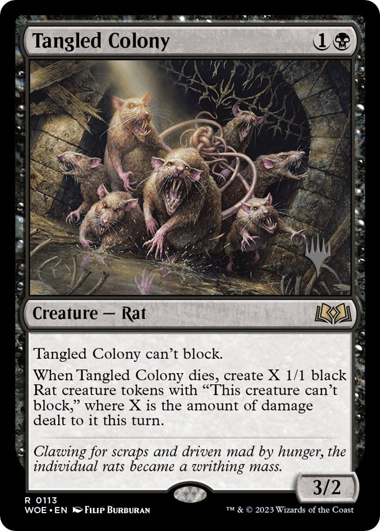 Tangled Colony (Promo Pack) [Wilds of Eldraine Promos] | North of Exile Games