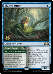 Elusive Otter // Grove's Bounty [Wilds of Eldraine Prerelease Promos] | North of Exile Games