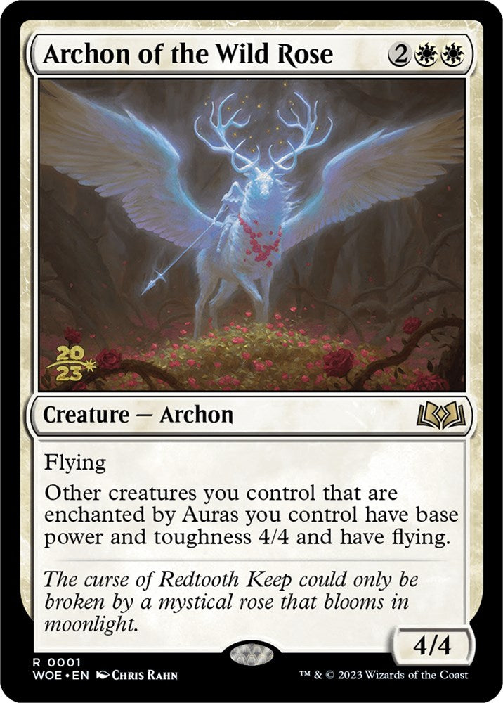 Archon of the Wild Rose [Wilds of Eldraine Prerelease Promos] | North of Exile Games