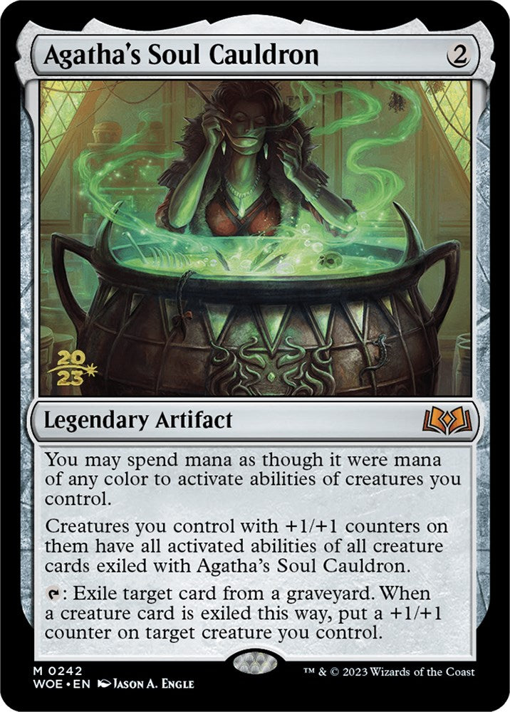 Agatha's Soul Cauldron [Wilds of Eldraine Prerelease Promos] | North of Exile Games