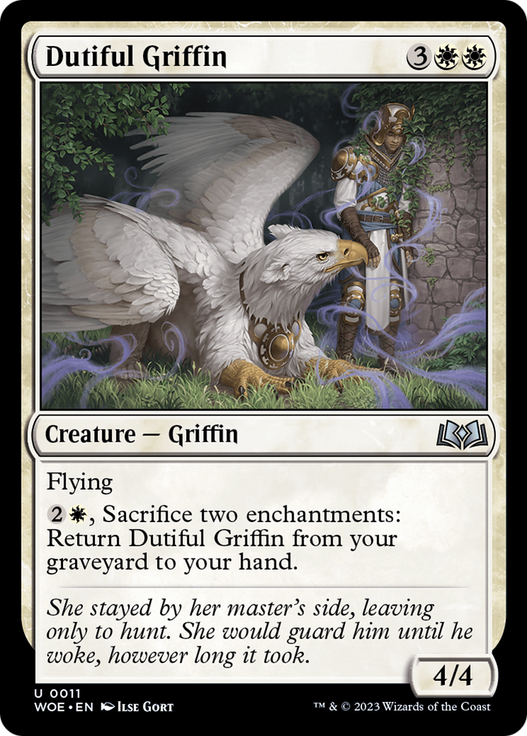 Dutiful Griffin [Wilds of Eldraine] | North of Exile Games