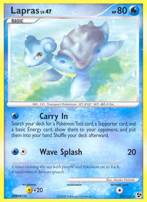 Lapras (21/106) [Diamond & Pearl: Great Encounters] | North of Exile Games