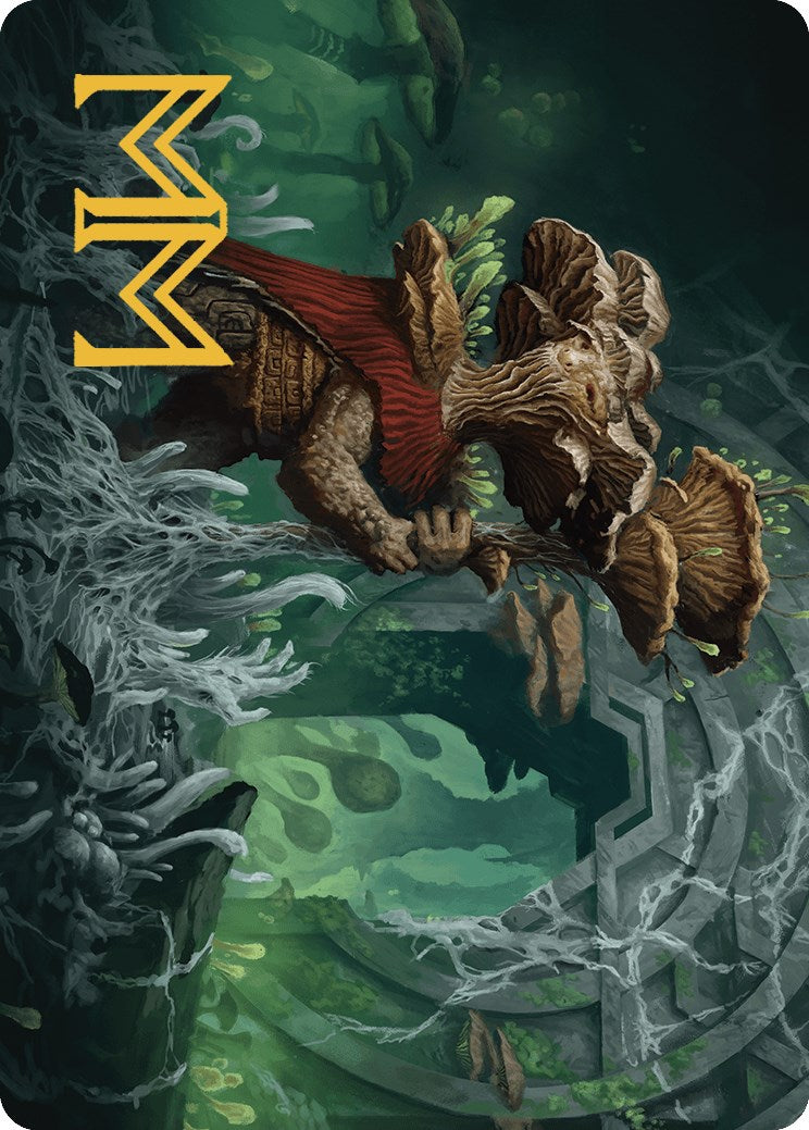 Tendril of the Mycotyrant Art Card (Gold-Stamped Signature) [The Lost Caverns of Ixalan Art Series] | North of Exile Games