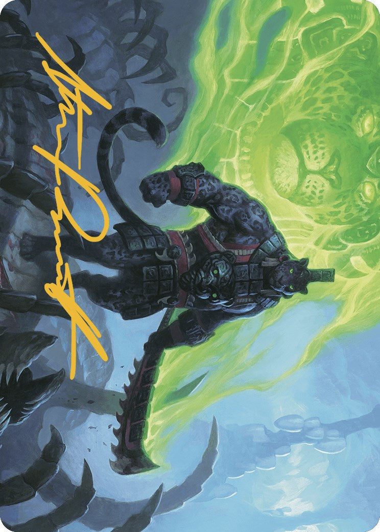 Malamet Veteran Art Card (Gold-Stamped Signature) [The Lost Caverns of Ixalan Art Series] | North of Exile Games