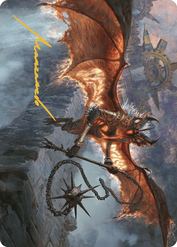 Bloodletter of Aclazotz Art Card (15/81) (Gold-Stamped Signature) [The Lost Caverns of Ixalan Art Series] | North of Exile Games