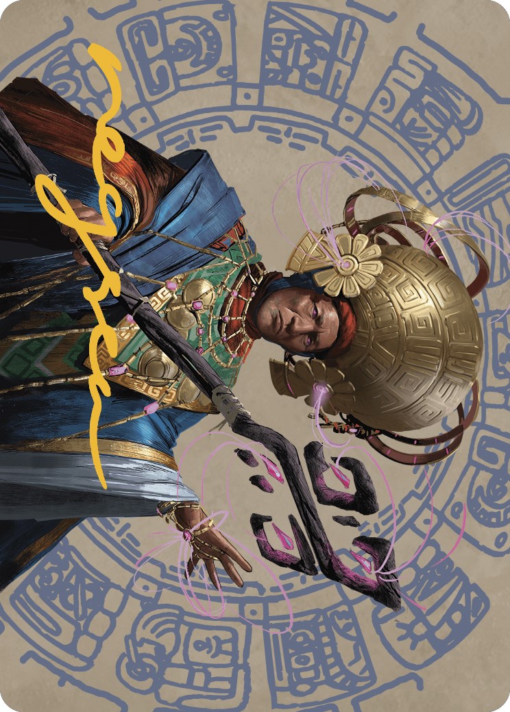 Akal Pakal, First Among Equals Art Card (46/81) (Gold-Stamped Signature) [The Lost Caverns of Ixalan Art Series] | North of Exile Games