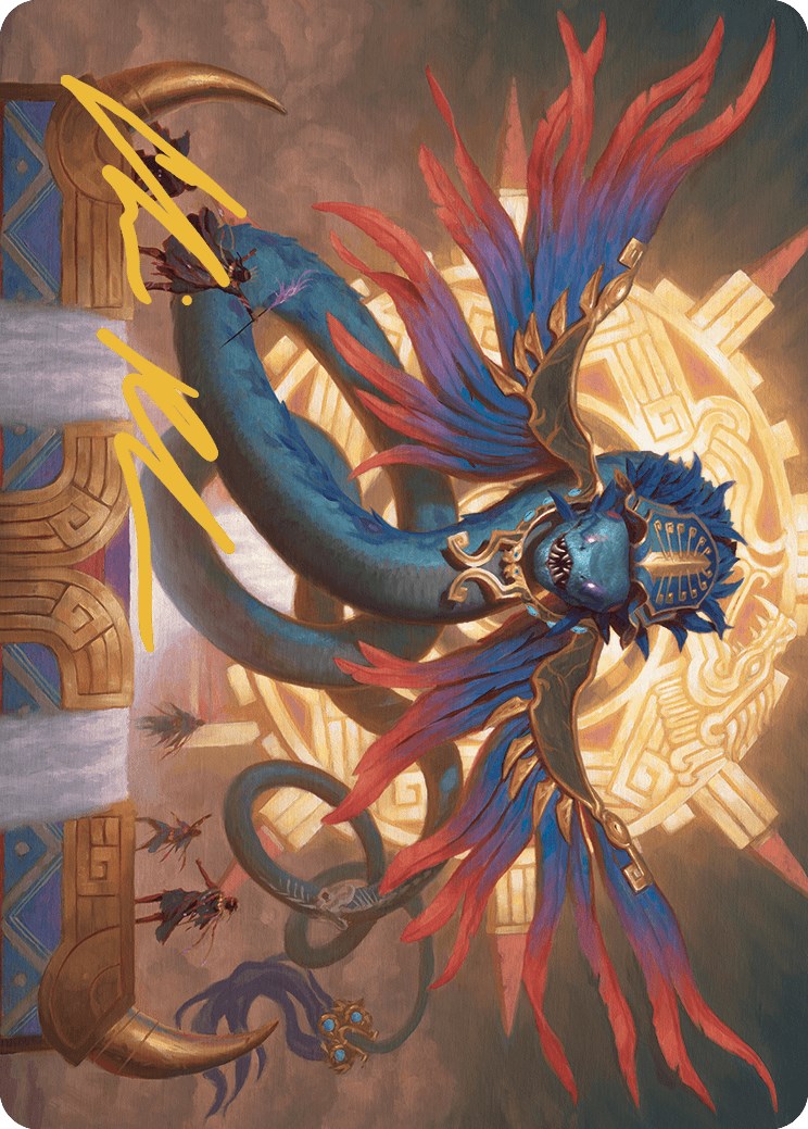 Ojer Pakpatiq, Deepest Epoch Art Card (13/81) (Gold-Stamped Signature) [The Lost Caverns of Ixalan Art Series] | North of Exile Games