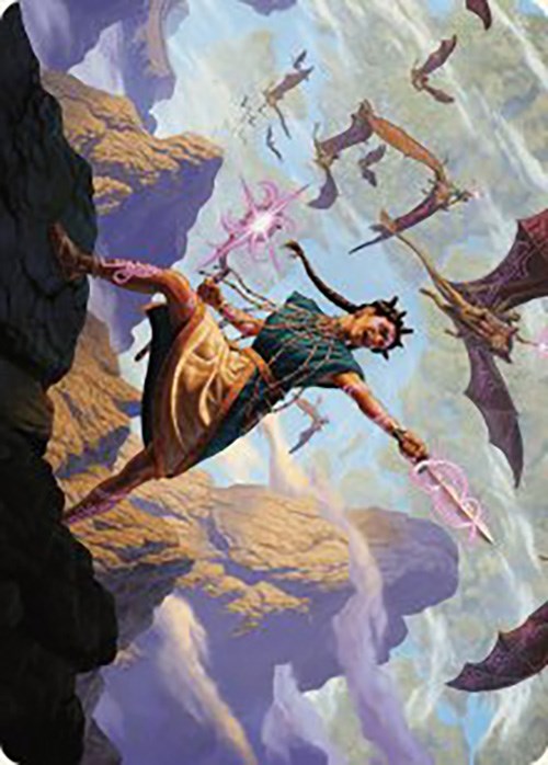 Warden of the Inner Sky Art Card [The Lost Caverns of Ixalan Art Series] | North of Exile Games