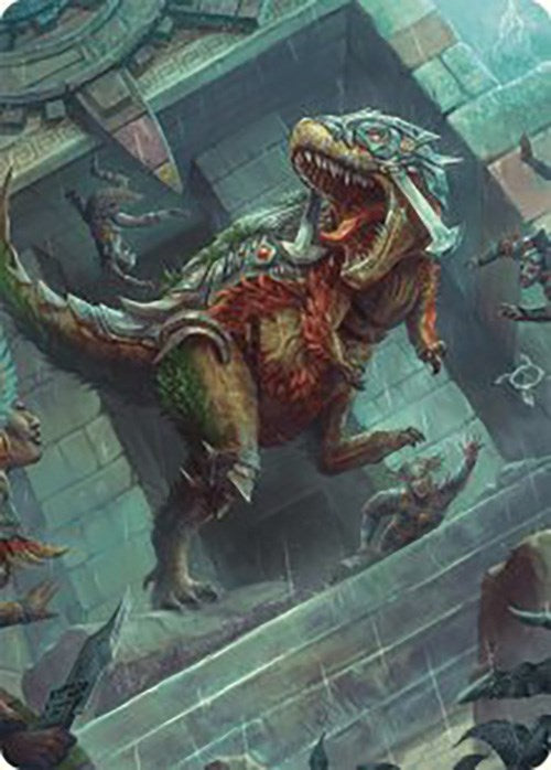 Carnage Tyrant Art Card [The Lost Caverns of Ixalan Art Series] | North of Exile Games