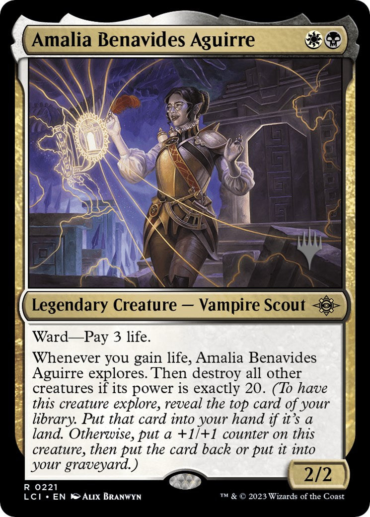 Amalia Benavides Aguirre (Promo Pack) [The Lost Caverns of Ixalan Promos] | North of Exile Games