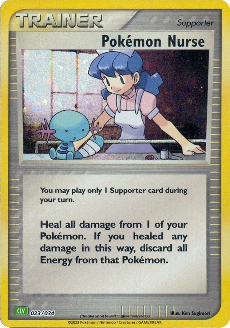 Pokemon Nurse (023/034) [Trading Card Game Classic] | North of Exile Games