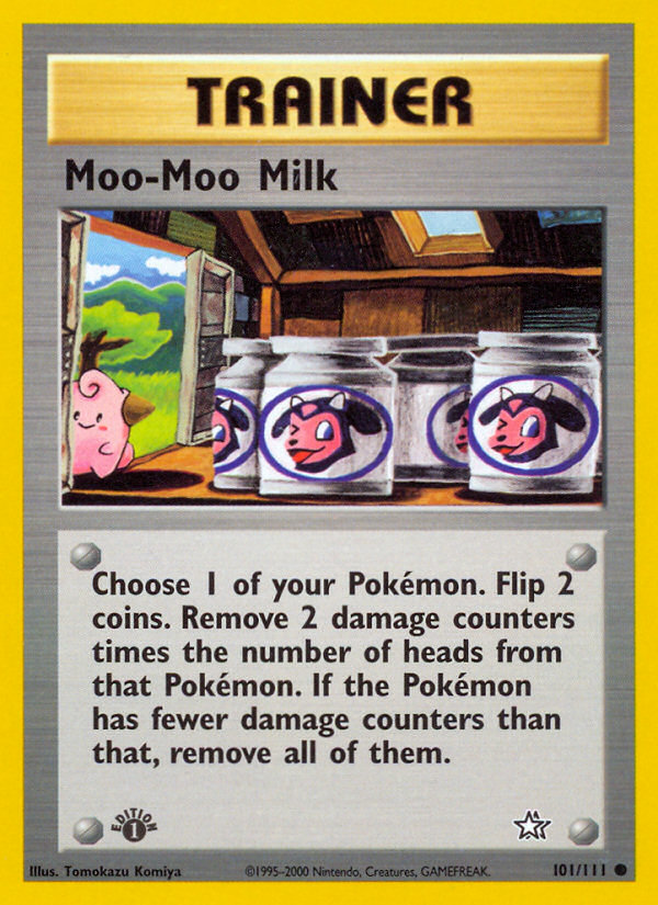 Moo-Moo Milk (101/111) [Neo Genesis 1st Edition] | North of Exile Games