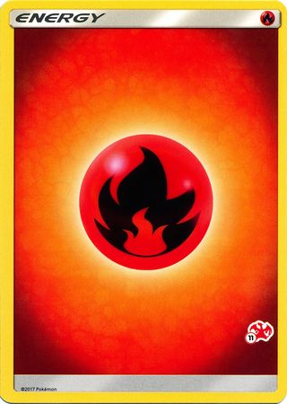 Fire Energy (Charizard Stamp #11) [Battle Academy 2020] | North of Exile Games