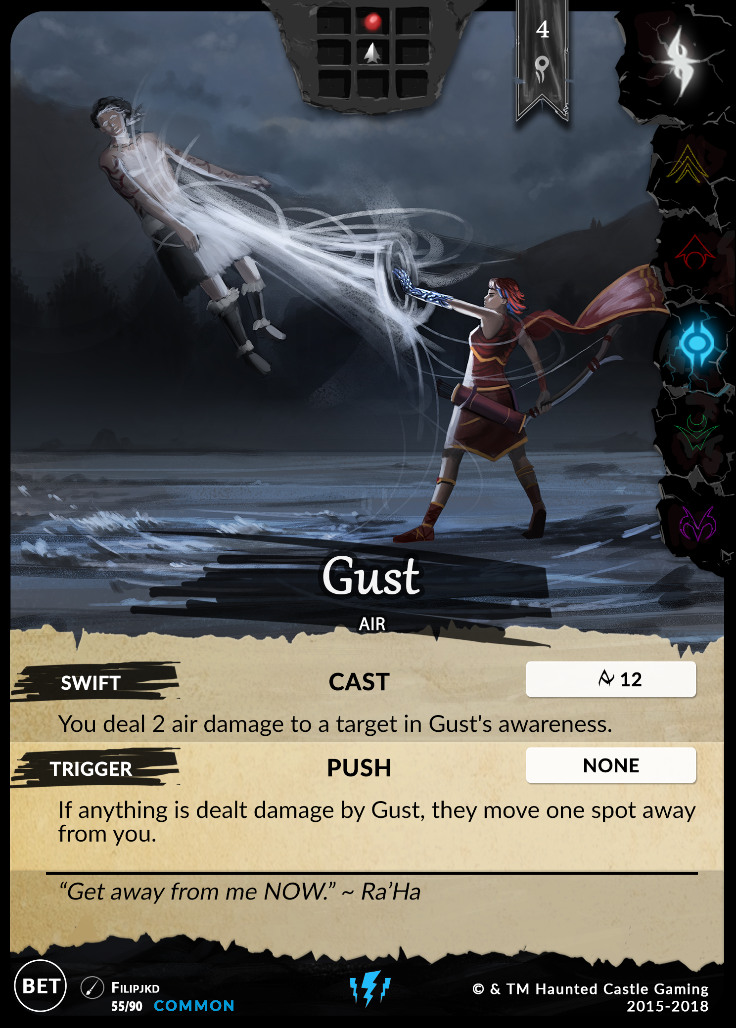 Gust (Beta, 55/90) | North of Exile Games