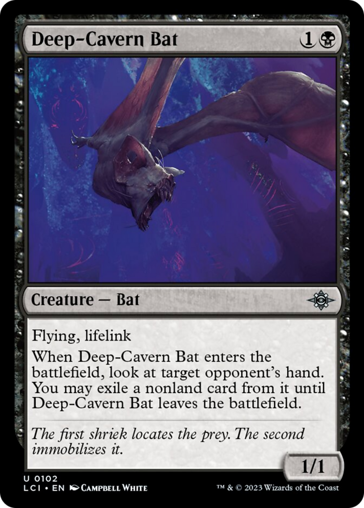 Deep-Cavern Bat [The Lost Caverns of Ixalan] | North of Exile Games