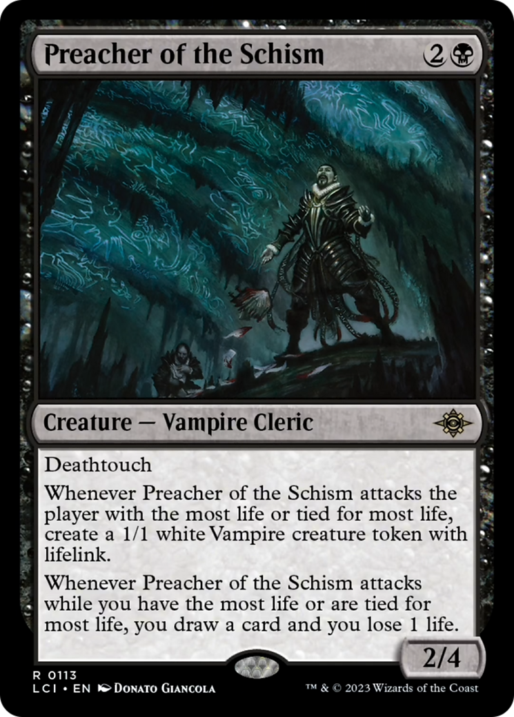 Preacher of the Schism [The Lost Caverns of Ixalan] | North of Exile Games