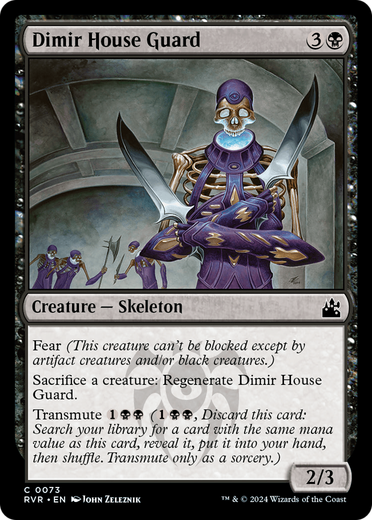 Dimir House Guard [Ravnica Remastered] | North of Exile Games