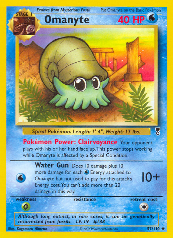 Omanyte (57/110) [Legendary Collection] | North of Exile Games
