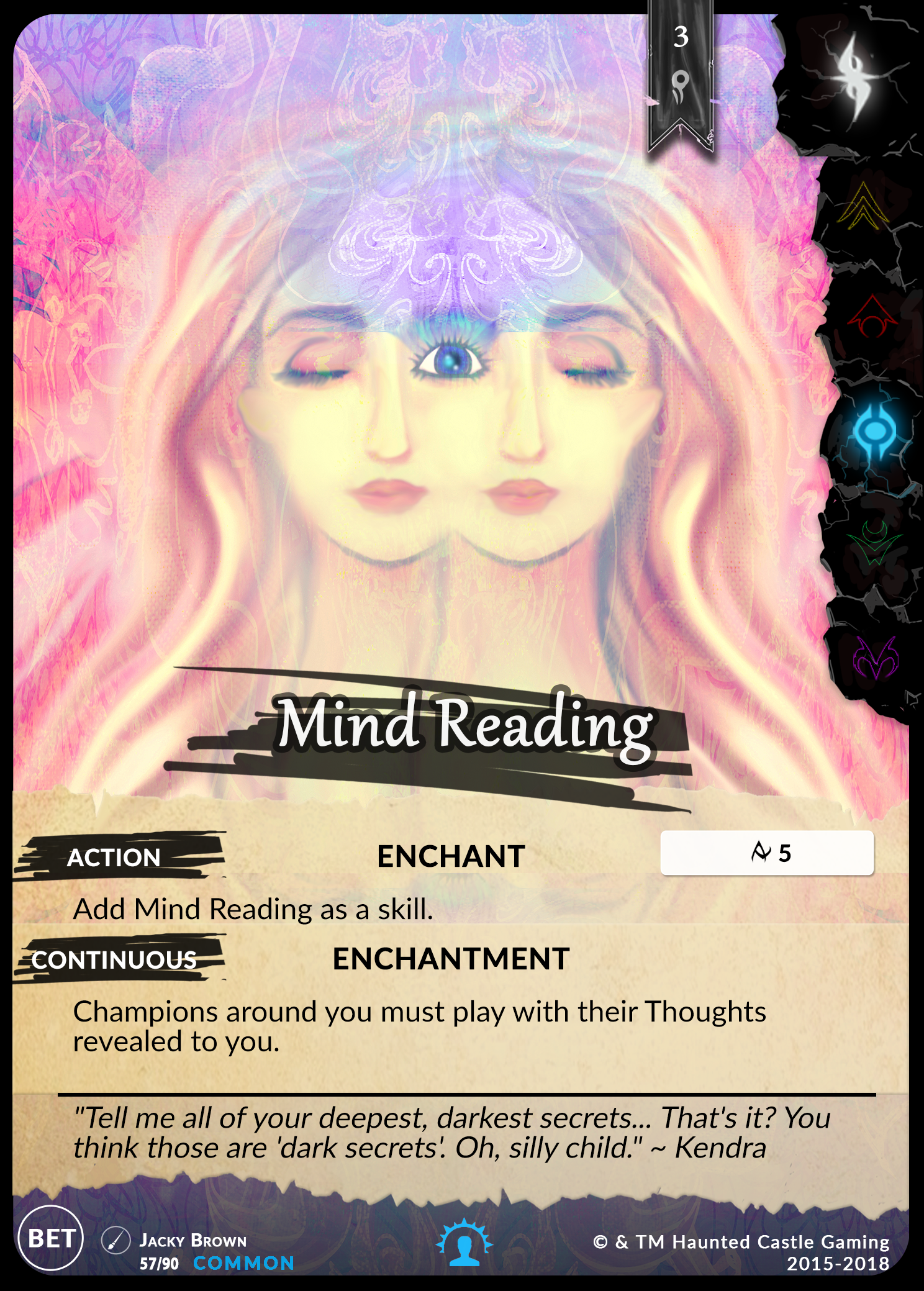 Mind Reading (Beta, 57/90) | North of Exile Games