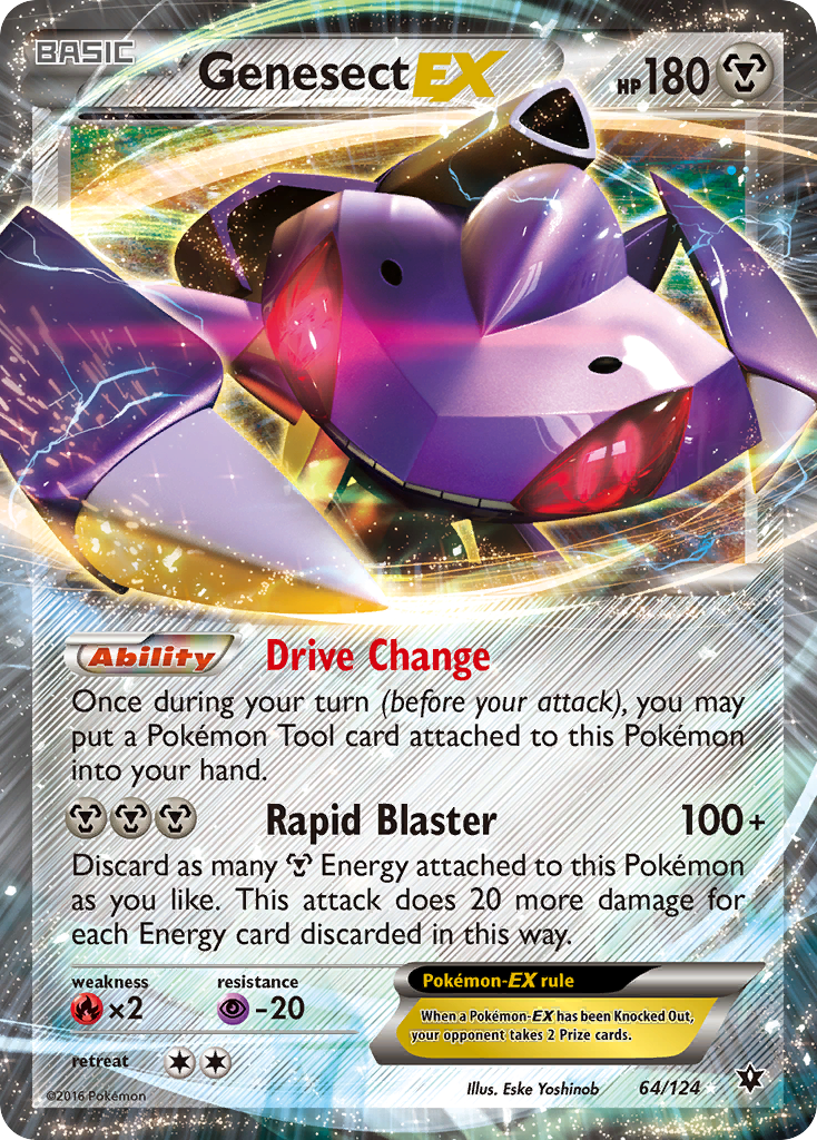 Genesect EX (64/124) [XY: Fates Collide] | North of Exile Games