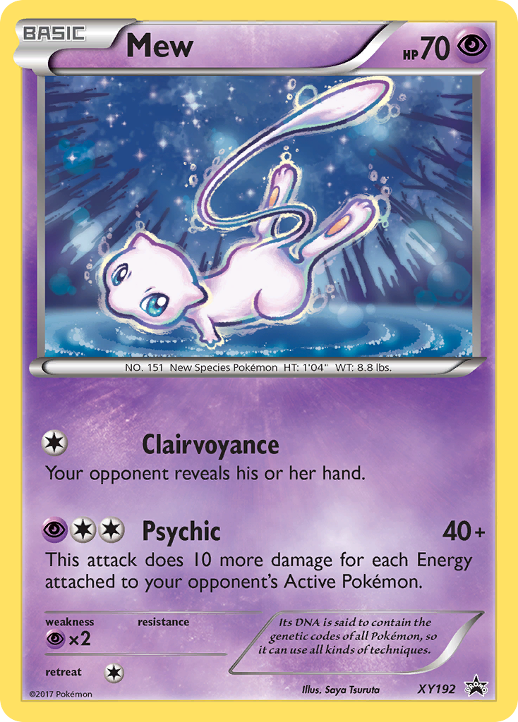 Mew (XY192) [XY: Black Star Promos] | North of Exile Games