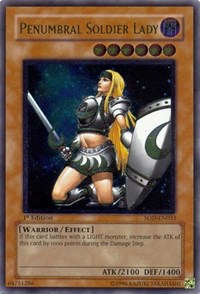 Penumbral Soldier Lady (UTR) [SOD-EN033] Ultimate Rare | North of Exile Games