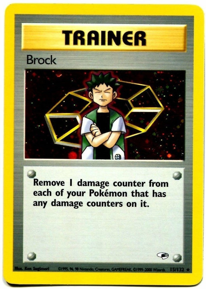 Brock (15/132) [Gym Heroes Unlimited] | North of Exile Games