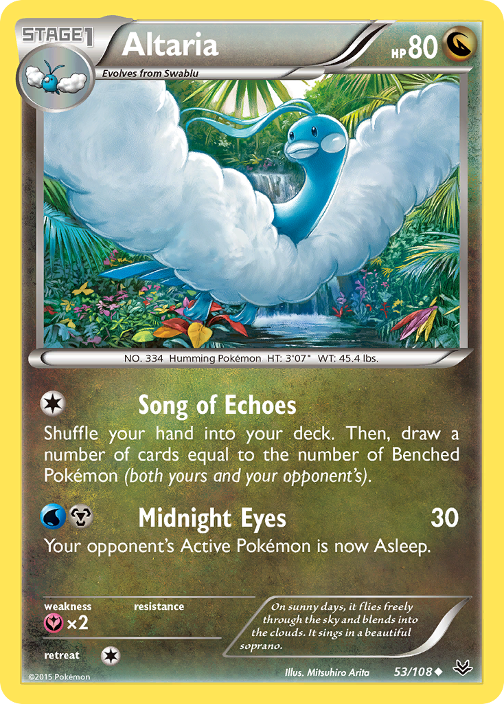 Altaria (53/108) [XY: Roaring Skies] | North of Exile Games