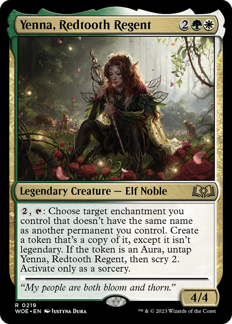 Yenna, Redtooth Regent [Wilds of Eldraine] | North of Exile Games