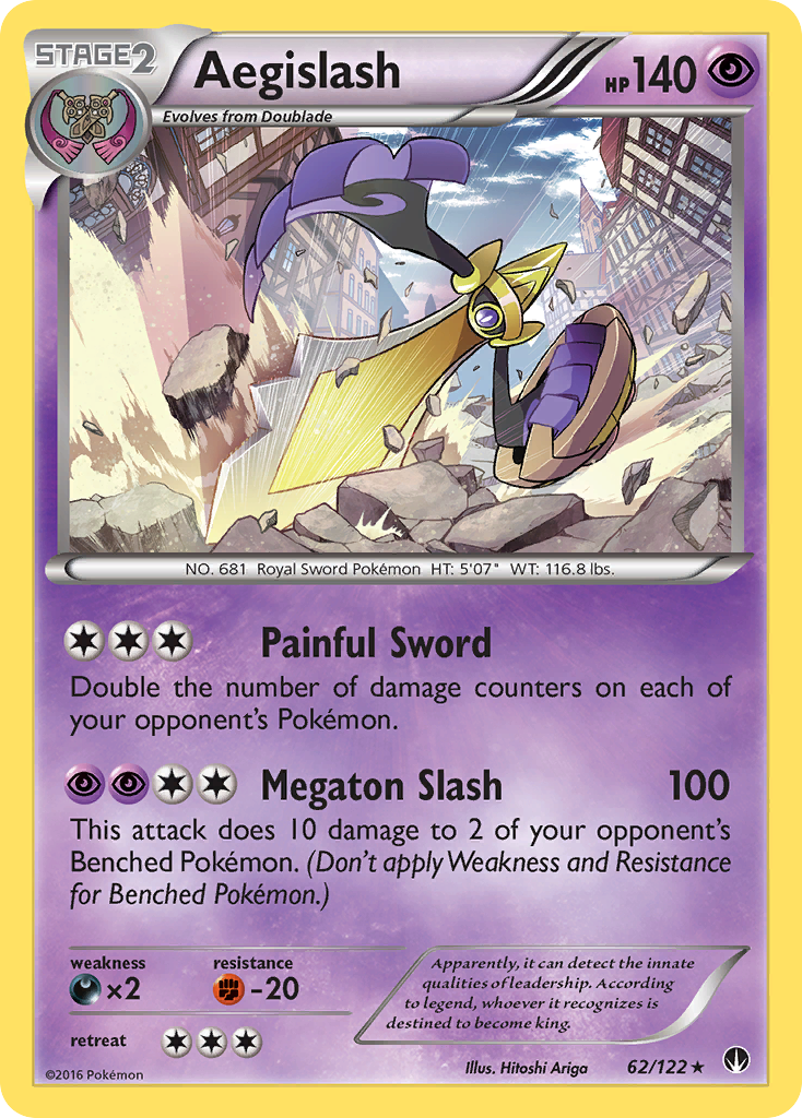 Aegislash (62/122) [XY: BREAKpoint] | North of Exile Games