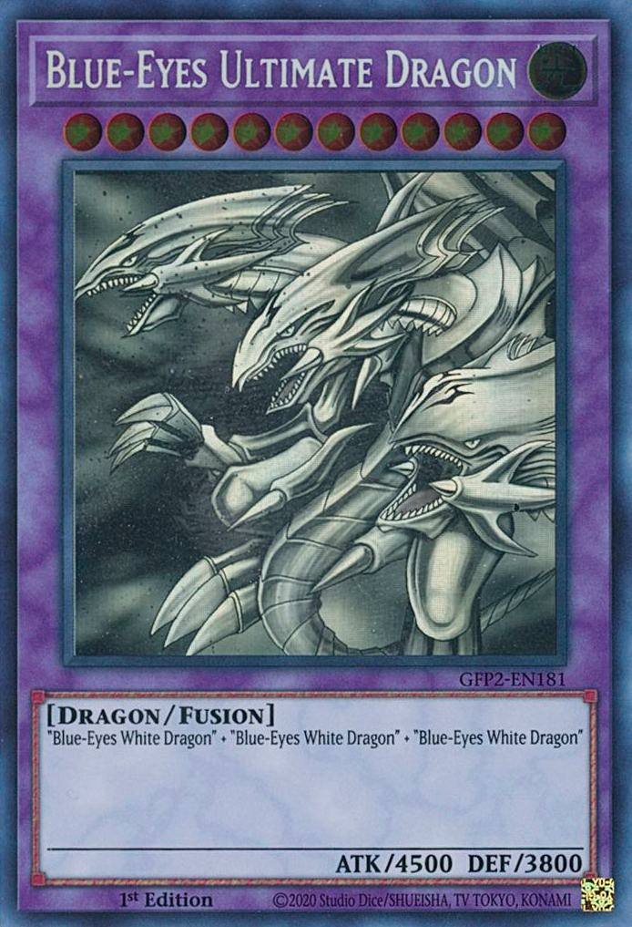 Blue-Eyes Ultimate Dragon [GFP2-EN181] Ghost Rare | North of Exile Games