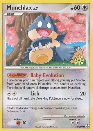 Munchlax (68/100) [Countdown Calendar Promos] | North of Exile Games