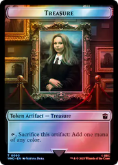 Fish // Treasure (0060) Double-Sided Token (Surge Foil) [Doctor Who Tokens] | North of Exile Games