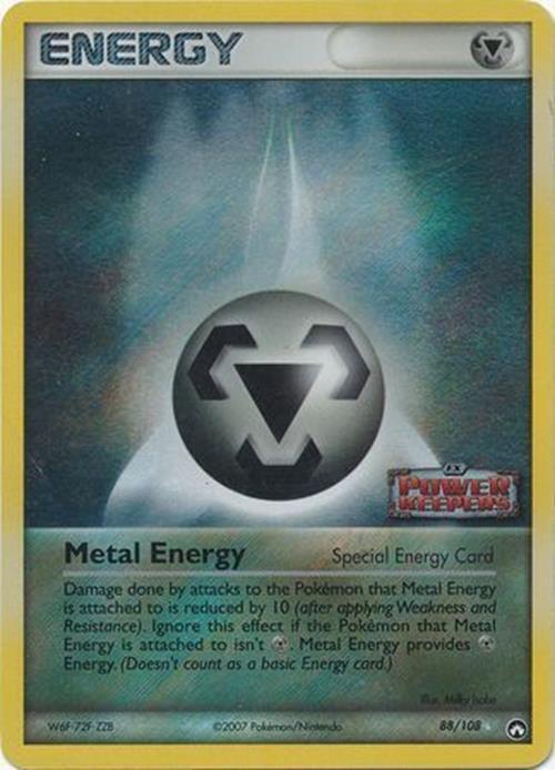 Metal Energy (88/108) (Stamped) [EX: Power Keepers] | North of Exile Games
