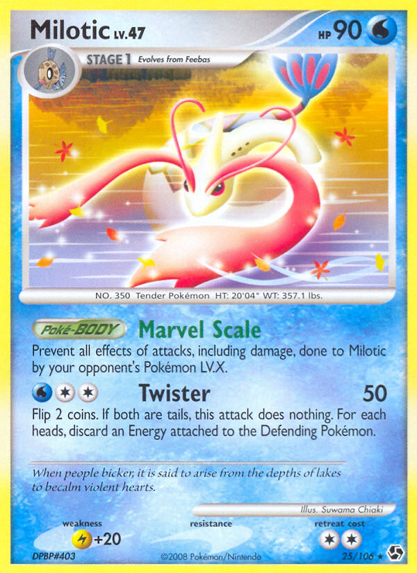Milotic (25/106) [Diamond & Pearl: Great Encounters] | North of Exile Games