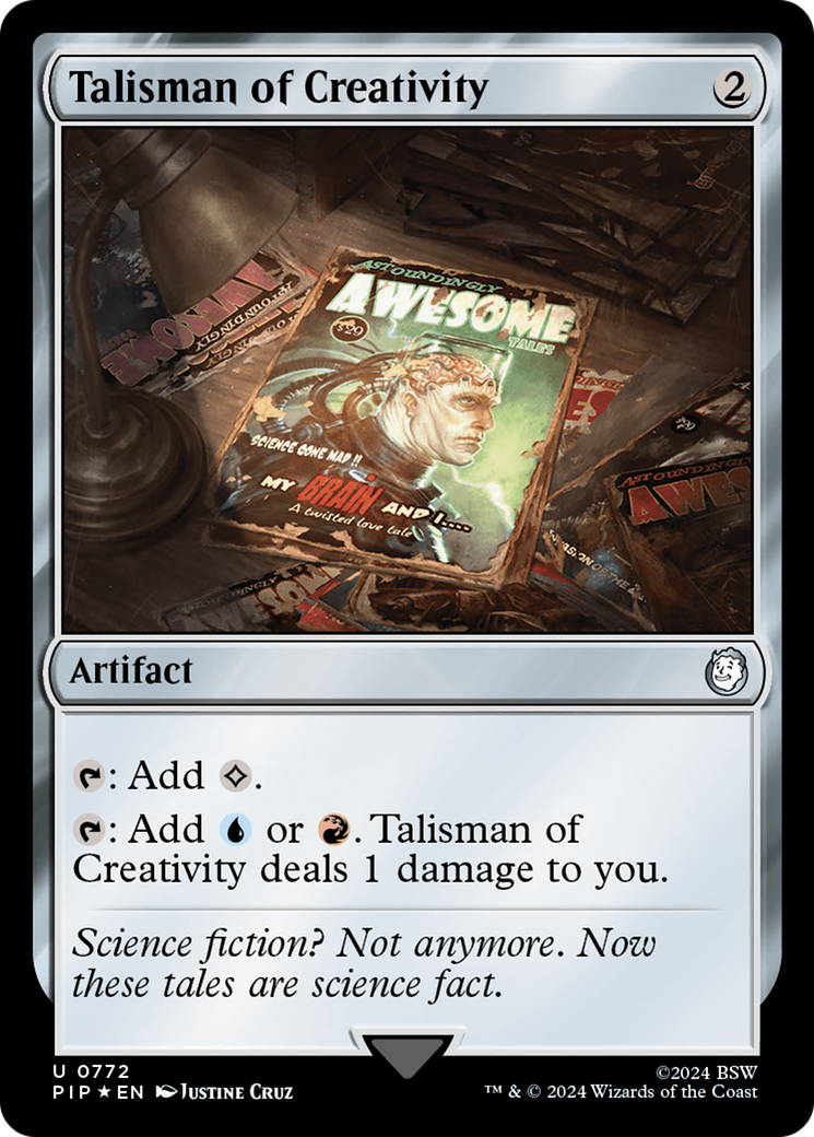 Talisman of Creativity (Surge Foil) [Fallout] | North of Exile Games