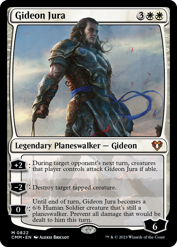 Gideon Jura [Commander Masters] | North of Exile Games