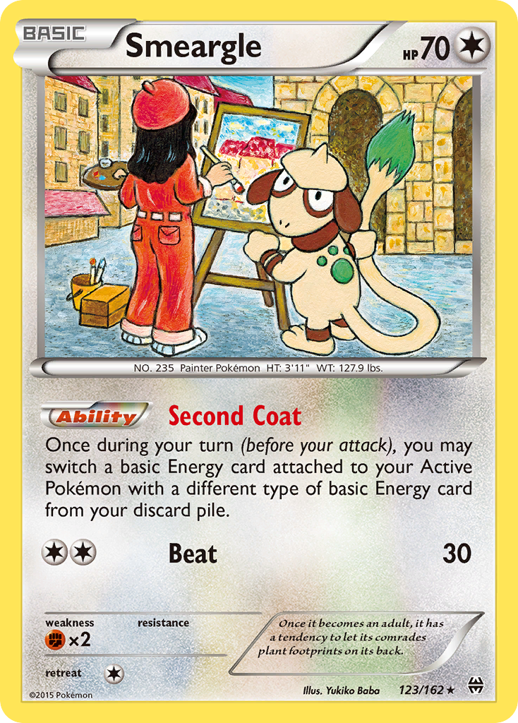 Smeargle (123/162) [XY: BREAKthrough] | North of Exile Games
