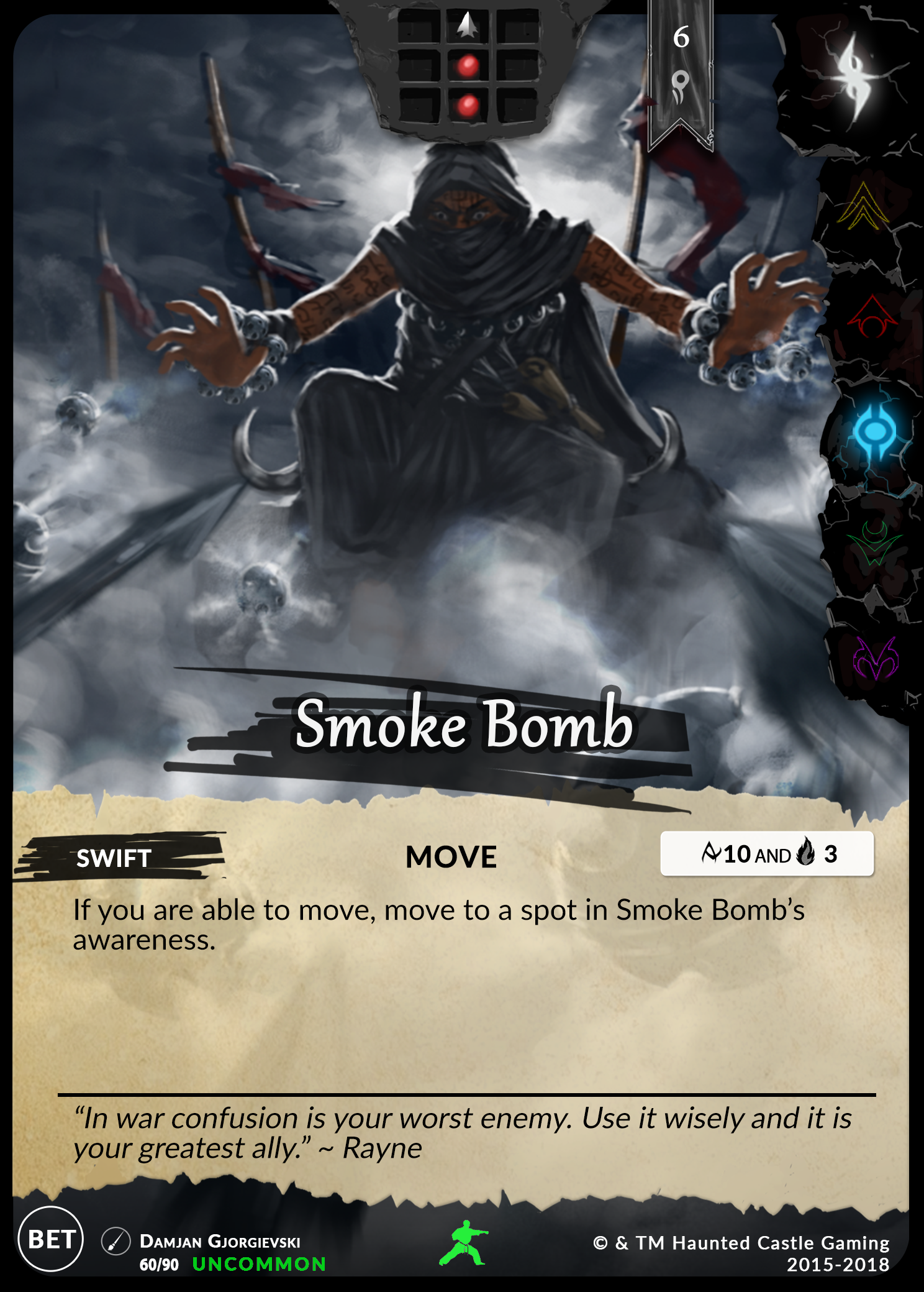 Smoke Bomb (Beta, 60/90) | North of Exile Games