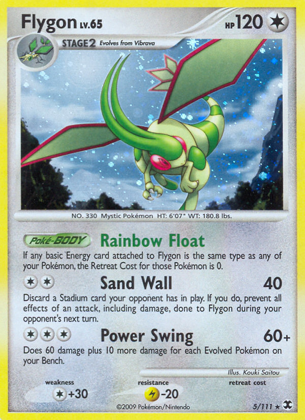 Flygon (5/111) [Platinum: Rising Rivals] | North of Exile Games