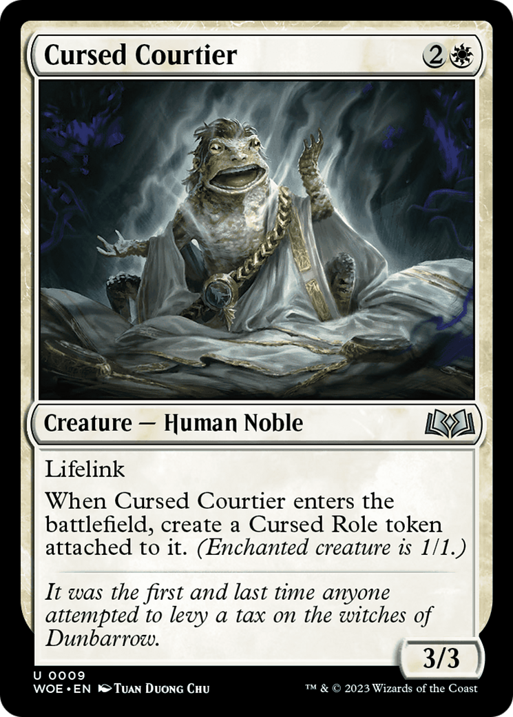 Cursed Courtier [Wilds of Eldraine] | North of Exile Games