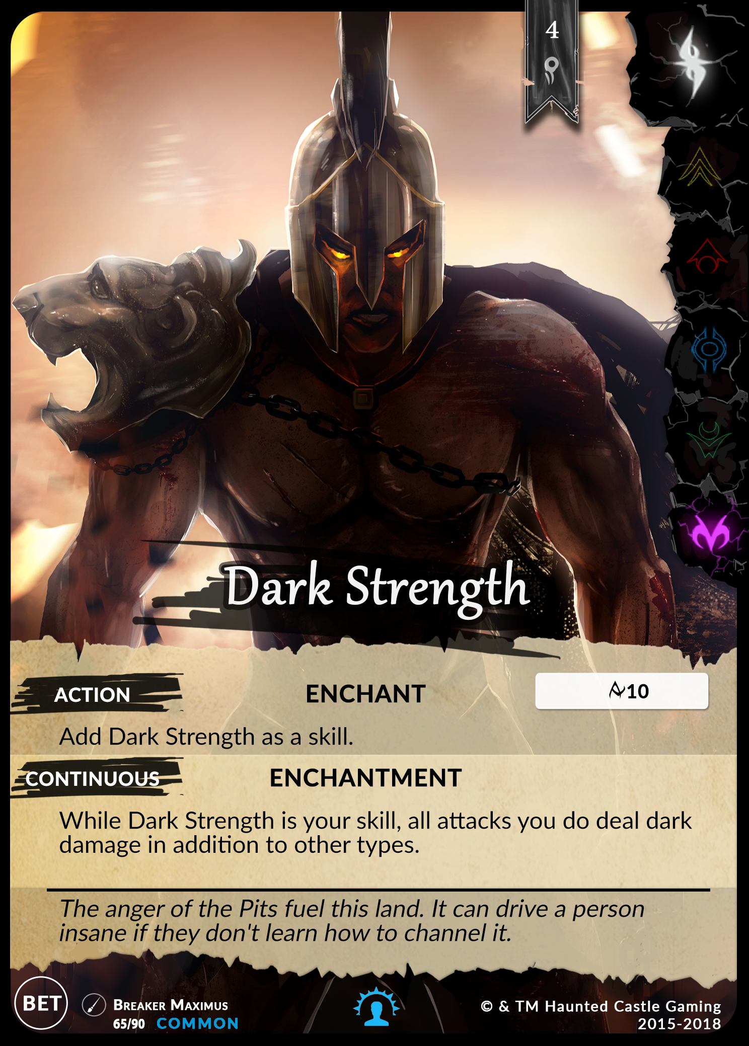 Dark Strength (Beta, 65/90) | North of Exile Games