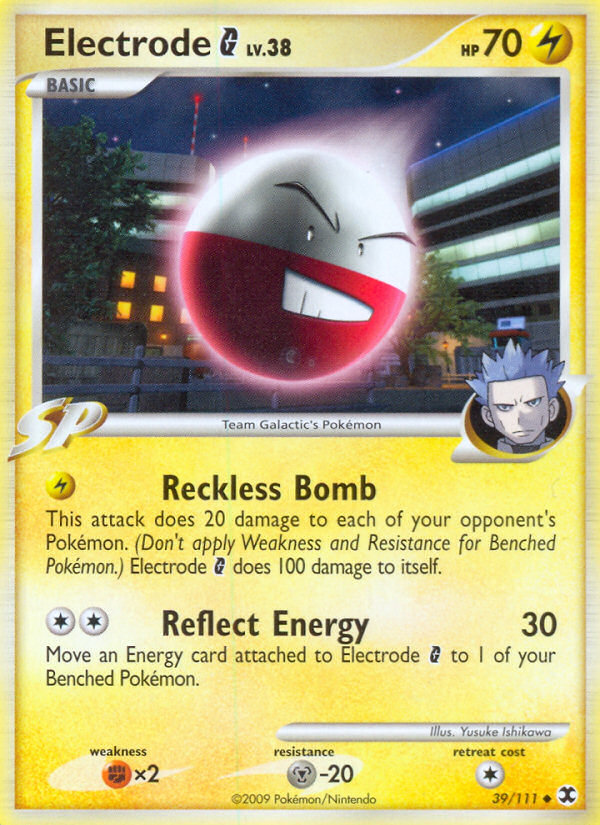 Electrode G (39/111) [Platinum: Rising Rivals] | North of Exile Games