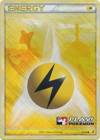 Lightning Energy (91/95) (Play Pokemon Promo) [HeartGold & SoulSilver: Call of Legends] | North of Exile Games