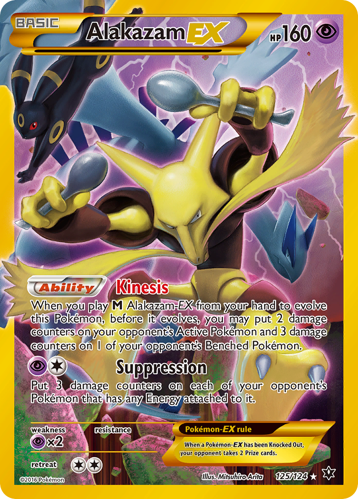Alakazam EX (125/124) [XY: Fates Collide] | North of Exile Games
